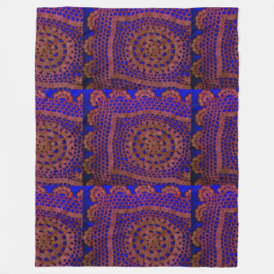 Crochet Fleece Deken