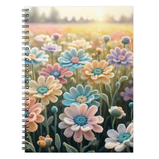 Crochet flowers notitieboek (Voorkant)