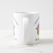 Crochet Funny Persoonlijke Giant Coffee Mok (Achterkant)