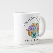 Crochet Funny Persoonlijke Giant Coffee Mok (Voorkant rechts)