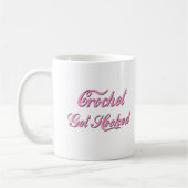 Crochet Get Hooked Coffee Mok (Links)