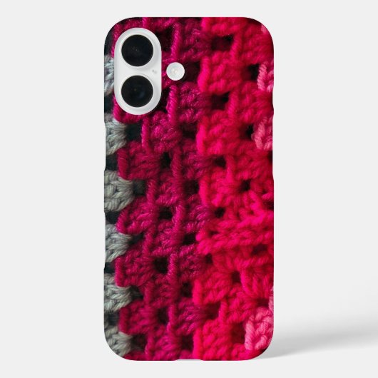 Crochet Granny Square Pattern Case-Mate iPhone Case (Achterkant)