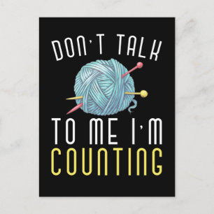 Crochet Hobby Crafting Yarn Lover Briefkaart