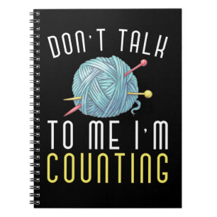 Crochet Hobby Crafting Yarn Lover Notitieboek