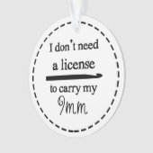 Crochet Hook License ・ Crafts Ornament (voorkant)