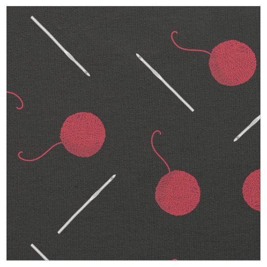 Crochet Hook Needles en Yarn Craft Hobby Stof (Close Up)