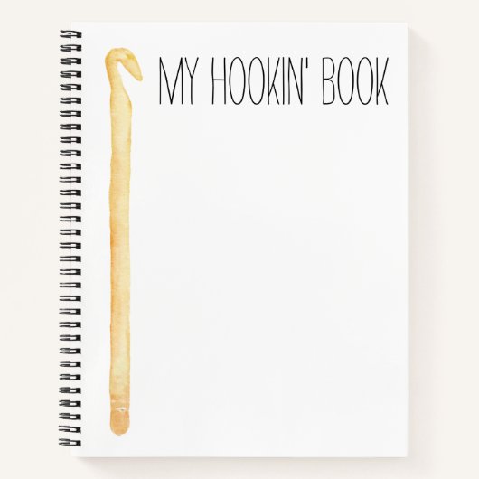Crochet Hook Notitieboek (Voorkant)