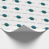 Crochet Hook & Yarn Crafts Cadeaupapier (Hoek)