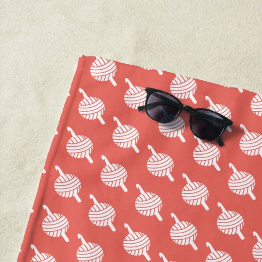 Crochet Hook Yarn & Crafts Name / Initiaal Strandlaken (In situ)