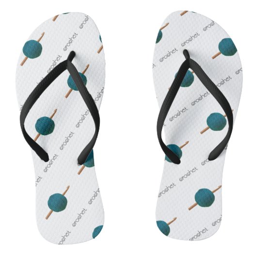 Crochet Hook & Yarn Crafts Teenslippers (Voetbed)