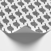 Crochet Hook & Yarn Handmade Crafts Cadeaupapier (Hoek)