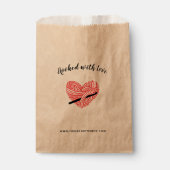 Crochet Hooked with Love Yarn Heart Crafts Bedankzakje (Voorkant)