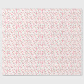 Crochet Hooks Crafts Coral Cadeaupapier (Vlak)