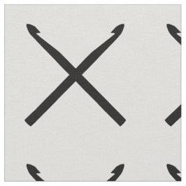 Crochet Hooks Crafts Cross Black Stof