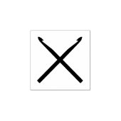 Crochet Hooks Crafts Rubberstempel (Afrduk)