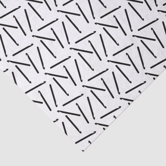 Crochet Hooks Crafts Tissuepapier (Detail)