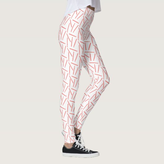 Crochet Hooks Print Crafts Coral Leggings (Rechts)