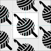 Crochet Hooks + Yarn Ball Crafts Stof (Delen)