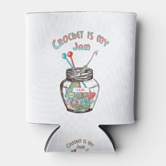 Crochet is mijn Jam Blikjeskoeler (Voorkant)