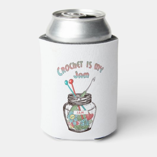 Crochet is mijn Jam Blikjeskoeler (Blikje Achterkant)
