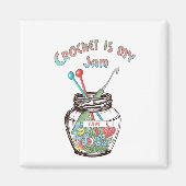 Crochet is mijn Jam Magneet (Voorkant)