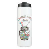 Crochet is mijn Jam Thermosbeker (Voorkant)