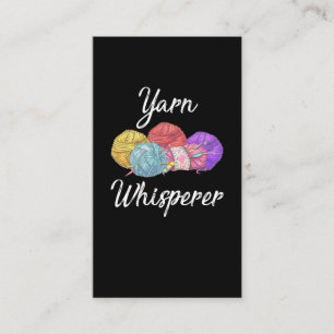 Crochet is verslaafd aan Yarn Lover mama Grandma Visitekaartje