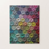 Crochet jigzaag bywhacky legpuzzel (Verticaal)
