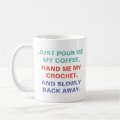 Crochet Joke Koffiemok (Links)