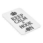 Crochet Keep Calm Hook on Crafts Magneet (Rechterzijde)
