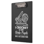 Crochet Klembord (Links)