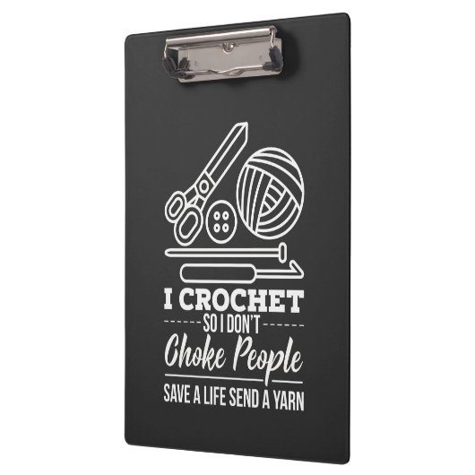 Crochet Klembord (Links)