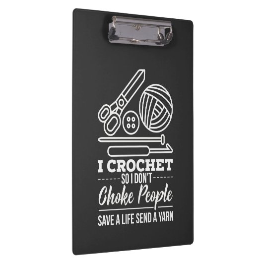 Crochet Klembord (Rechts)