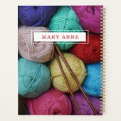 Crochet Knit Yarn Persoonlijk Planner (Achterkant)