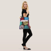 Crochet Knit Yarn Persoonlijk Project Tote Bag (Op model)