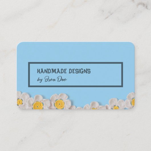 Crochet Knitting Visitekaartje (Voorkant)