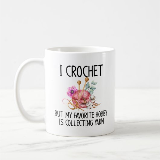 Crochet Koffiemok (Links)