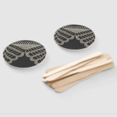 Crochet Lace Handwaaier (Niet-gemonteerd)