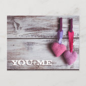 Crochet Lovely Hearts 2 Briefkaart (Voorkant)