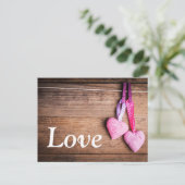 Crochet Lovely Hearts Briefkaart (Staand voorkant)