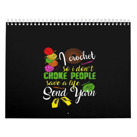 Crochet Lover| I Love Crochetting Kalender (Hoes)
