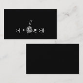 Crochet Lover|I Plus Crochet Result I Love Crochet Visitekaartje (Voorkant / Achterkant)