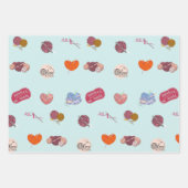 Crochet Lover Yarn Balls en Crochet Hooks Inpakpapier Vel (Voorkant 2)