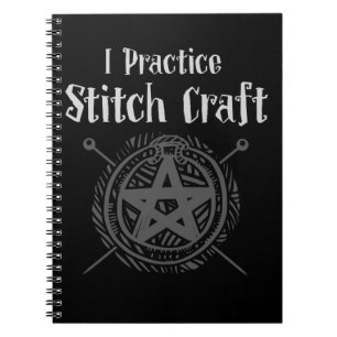 Crochet mama Witch Occult Crafting Yarn Lover Notitieboek