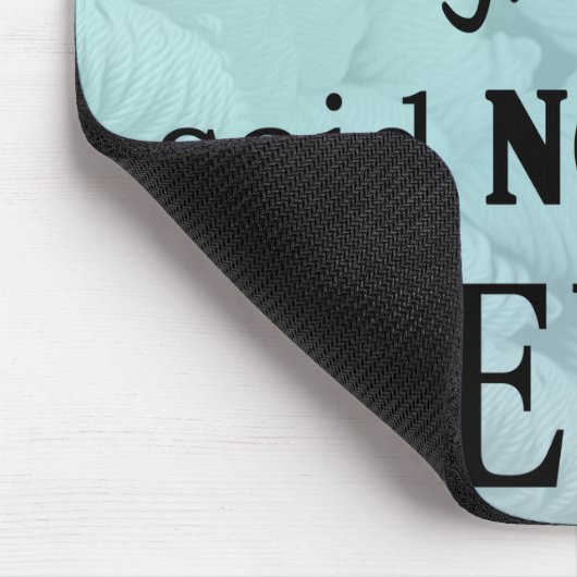 Crochet ・ Niet genoeg Yarn Hook-er Crafts Muismat (Hoek)