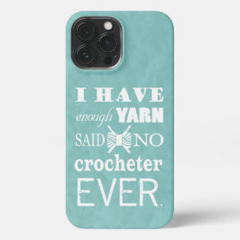 Crochet niet voldoende arnenkrukken iPhone 13 pro max hoesje
