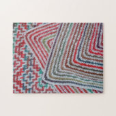 Crochet Pattern Colorful Legpuzzel (Horizontaal)