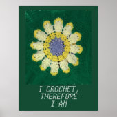 Crochet Pattern - Daisy Poster (Voorkant)