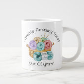 Crochet Persoonlijke Giant Coffee-Mok Grote Koffiekop (Rechts)