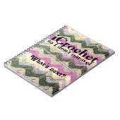 Crochet Project-laptop Notitieboek (Linkerzijde)